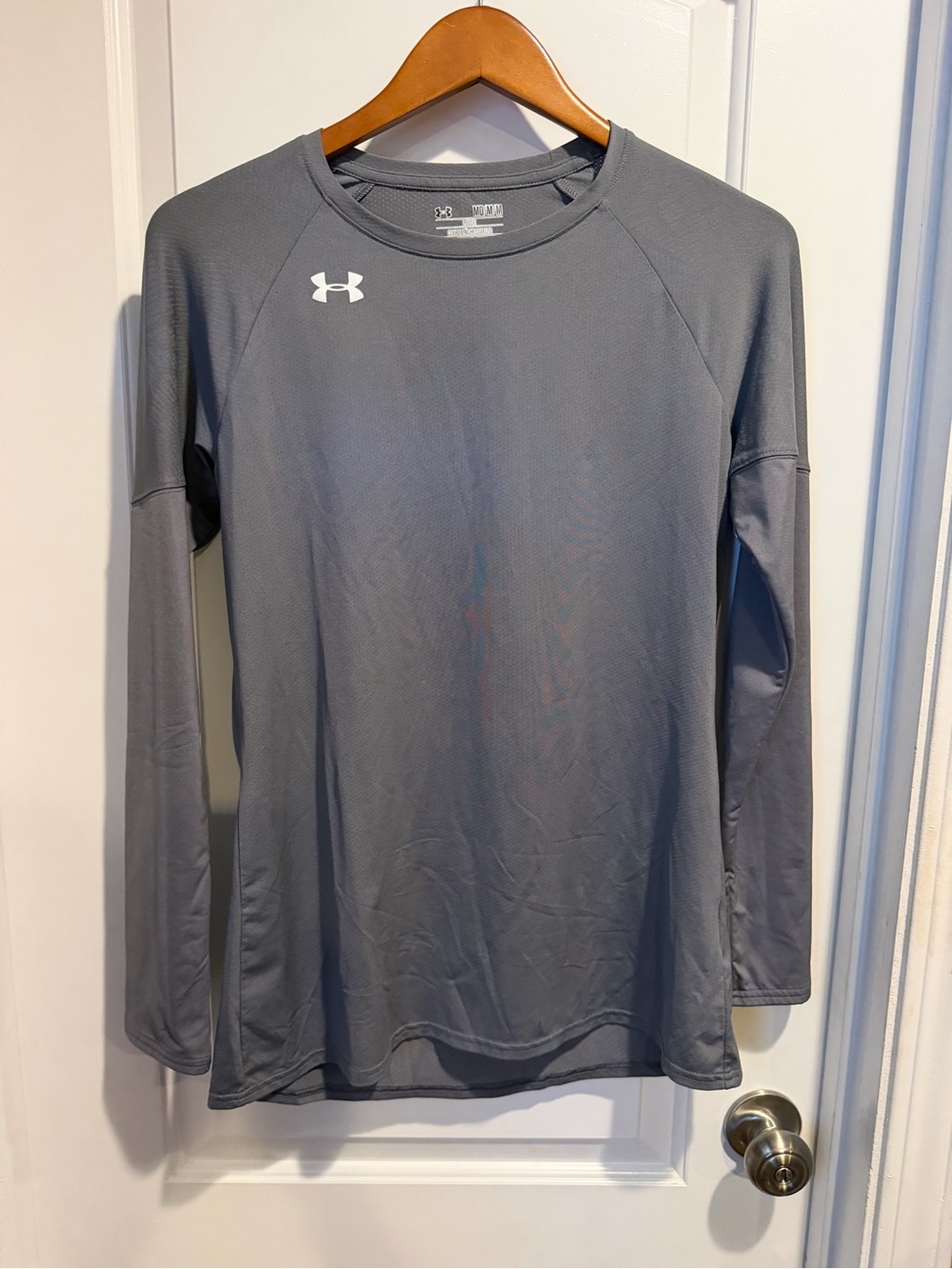 Under Armour Men’s Long-Sleeve Tech Shirt - Gray